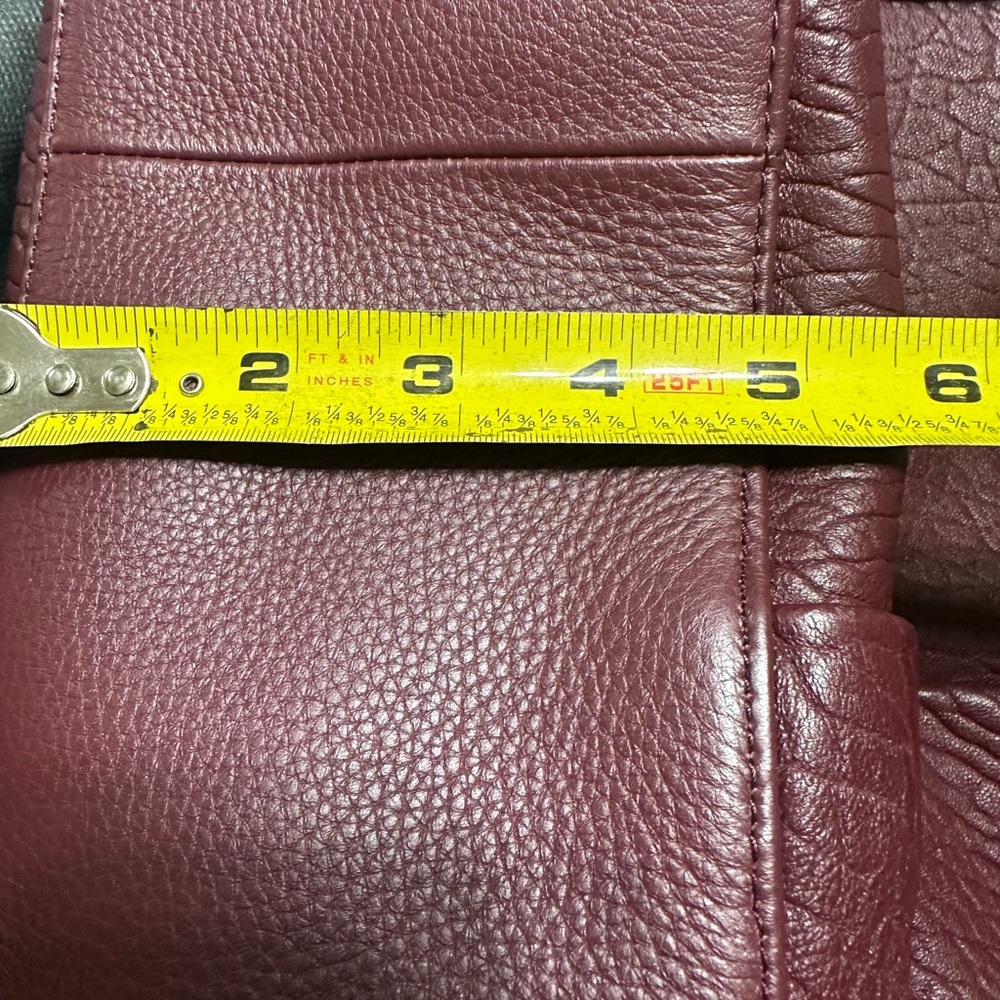 Vince Camuto Textured Hobo Bag in Rich Elderberry - Picture 13 of 13